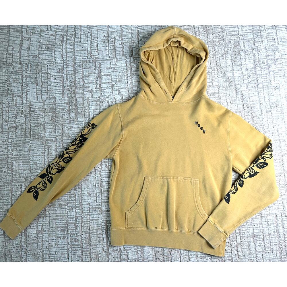 Obey: Yellow Rose Sleeve Hoodie